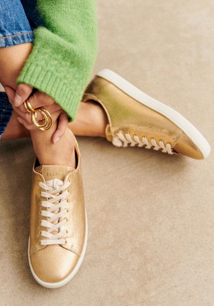 Chaussures dorees sezane outlet