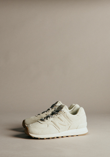 Jack Trainers - Smooth Ecru - Smooth cowhide leather - Sézane