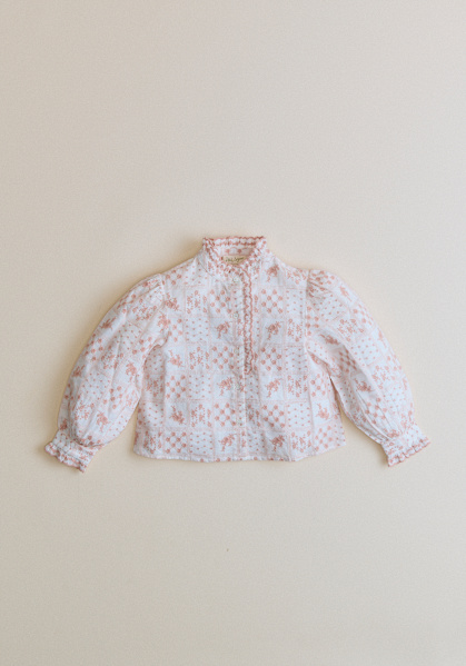 Deven Shirt - Ecru - Organic cotton - organic textile - Sézane