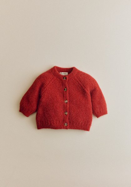 Othello Cardigan - Spice - Baby Alpaca - Sézane