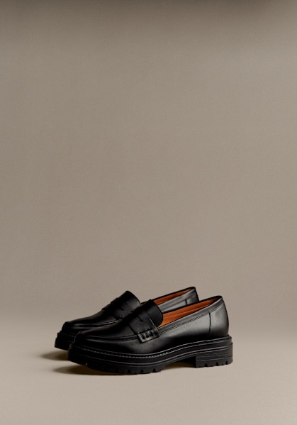 Adam Loafers - Icy purple - Bovine leather - Sézane