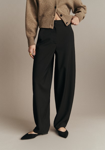 Noelie Cardigan - Black - Organic cotton - organic textile - Sézane
