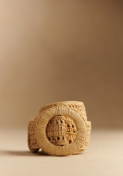 Artemis ベルト - ベージュ - 牛革 - Sézane