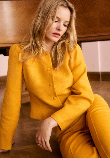 Gianaドレス - サン - シルク - Sézane