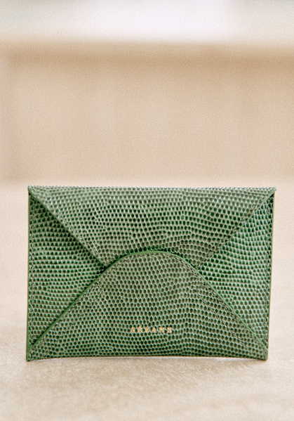 Olivia Card Holder Camel Sezane