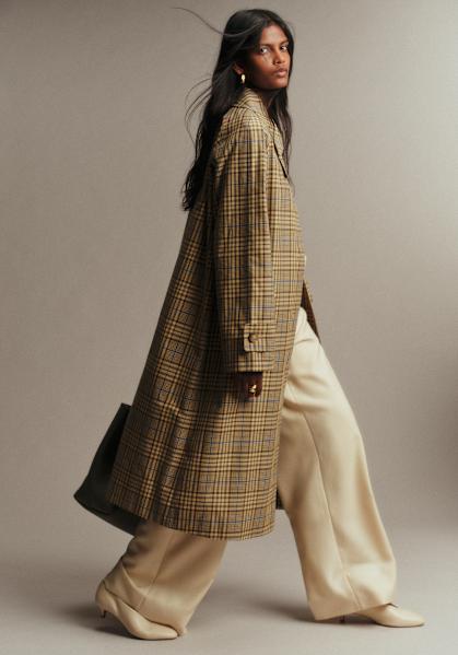 Bobby Jacket - Light Beige - Organic Cotton - Sézane