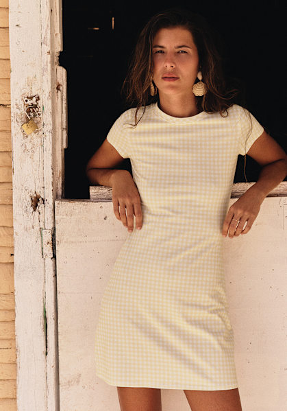 sezane nicia dress green Nicia Dress - Szane x Baziszt - Bronze with Ecru Embroidery - Goat leather