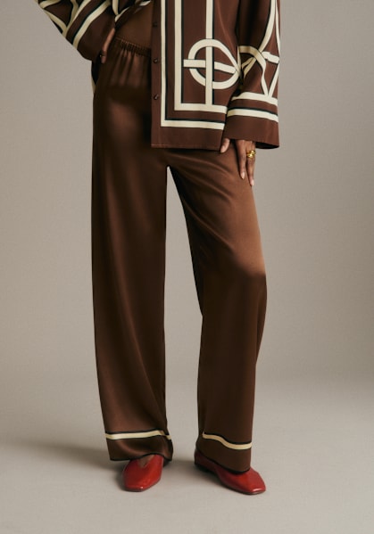 Caroline Loafers - Glossy Chocolate - Bovine leather - Sézane