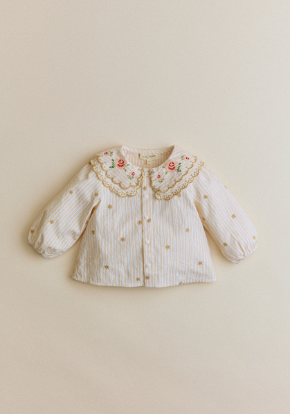 Deven Shirt - Fiorentino Print - Organic cotton - organic textile