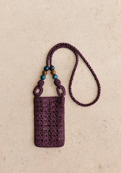 Tasha Crossbody Pouch - Olive Raffia - Raffia - Sézane
