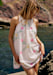 White with Multicolored Floral Embroidery