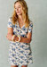 Stampa Fiori Blue