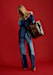 Patchwork Denim Azul