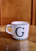 Letter G - Zwart