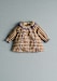 Lila Brown Gingham Embroidery