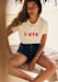 Ecru / Red