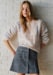 Nude Patchwork Print