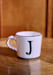 Letter J - Zwart
