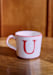 Letter U - Rood