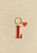 Lettera L - Rosso