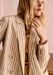 Strepen Beige koffiekleur 