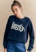 Navy / Ecru