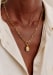 Mother-of-pearl Gold Amulet