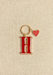 Letter H - Red