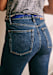 Dark blue denim