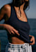 Pointelle Marineblauwe