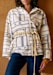 Ecru with Geranio Embroidery