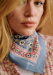 Vintageblaue Blumen 