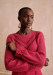 Josephine Jumper - Raspberry - Kid mohair - Sézane