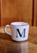 Letter M - Zwart