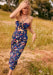 Maxi Blue Flowers