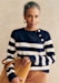 Navy / Ecru 
