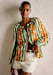 Green with Ochre Embroidery 