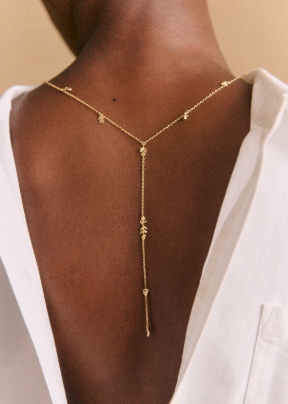 Gold robin necklace on sale