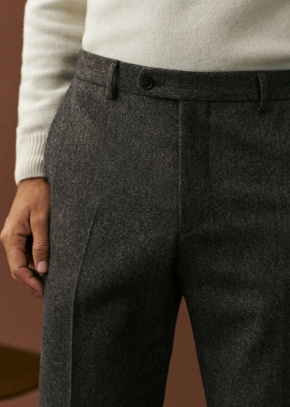 Wool trousers