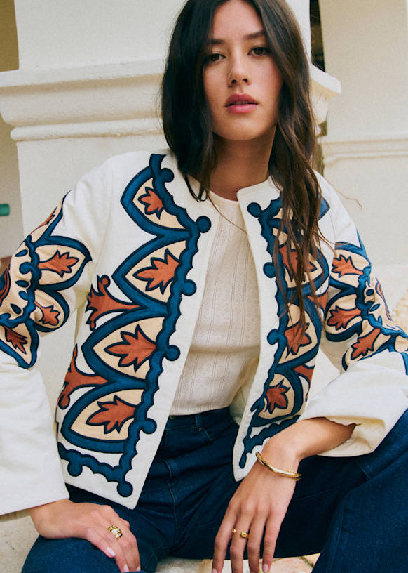 Emerson ジャケット - ロゼット - オーガニックコットン