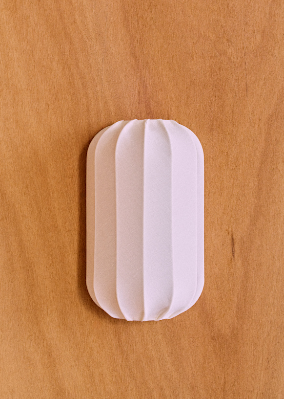 Applique Sonate - Ecru Uni - Viscose - Sézane