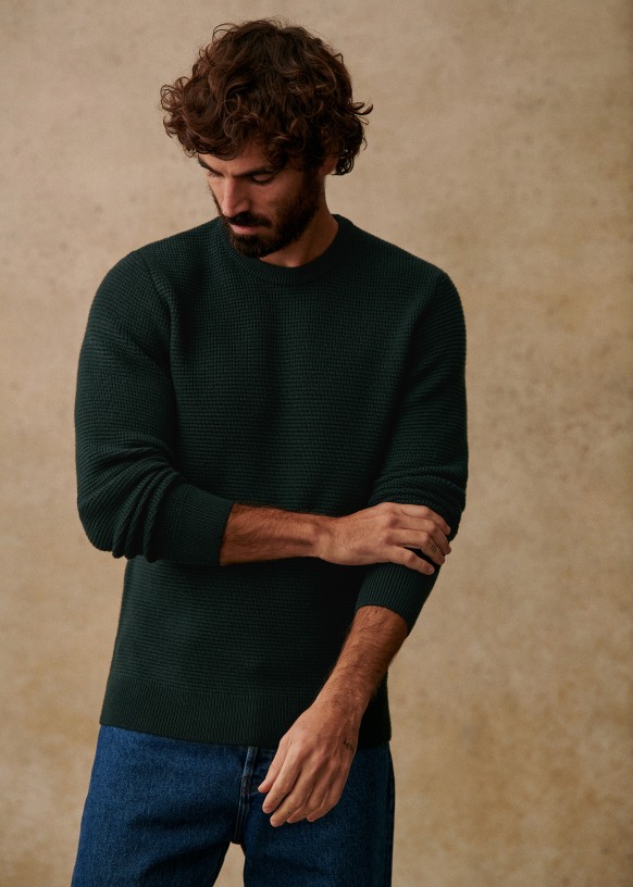 Pine hotsell green sweater