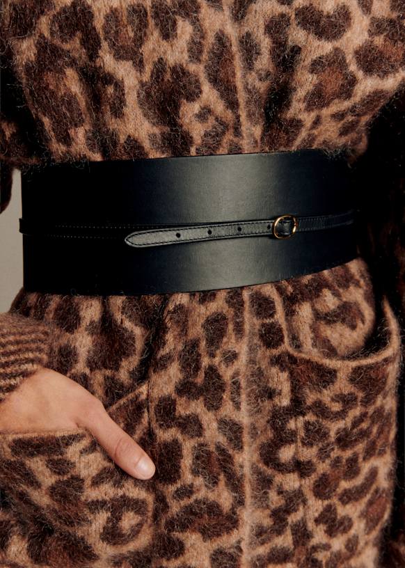 Sézane Julia Belt Julia Belt - Natural Heritage Leather - Bovine leather - Sézane main image 3