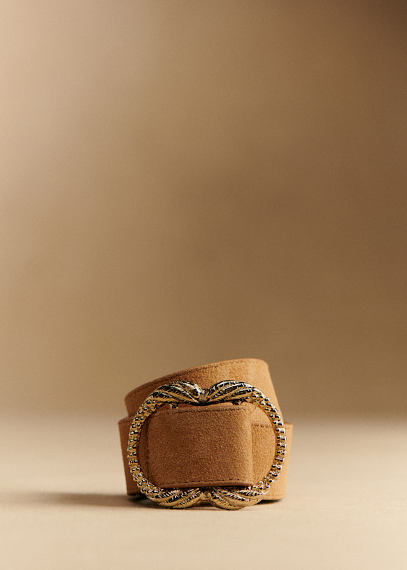 Artemis Belt - Beige - Bovine leather - Sézane
