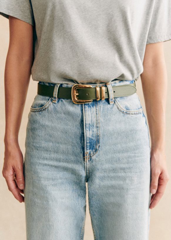 商品画像：Maud Belt - Black - Sézane 4