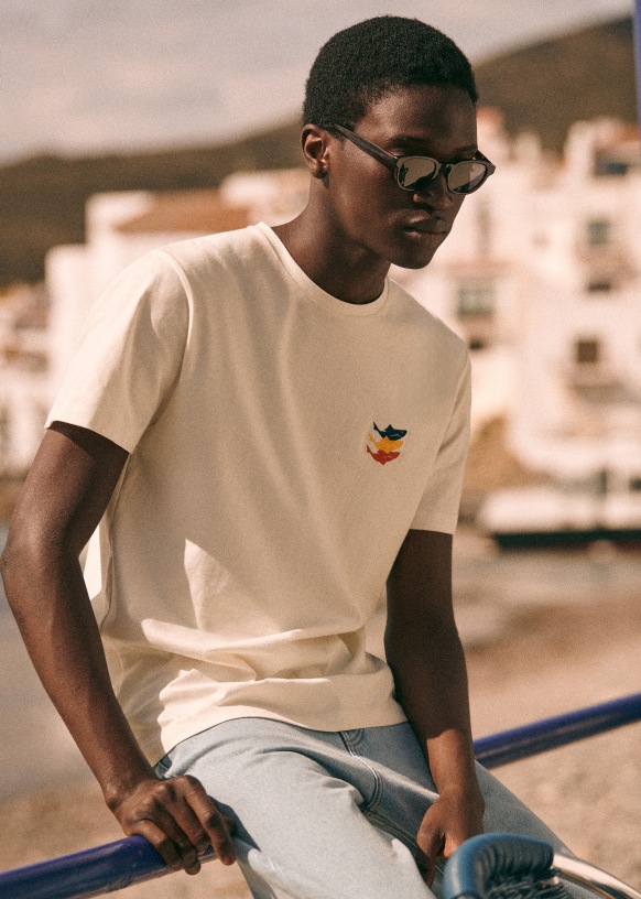 Tshirt ecru cheap