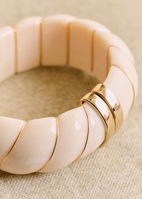 人気商品ランキング Bracelet Will - Sézane - Resin - Ecru アクセサリー