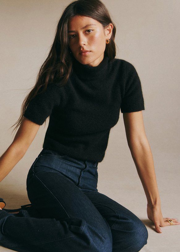 Mila Jumper - Red - Merino Wool - Sézane