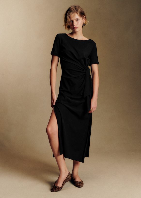 Pippa ドレス - ブラック - オーガニックコットン Pippa ドレス - ブラック - オーガニックコットン