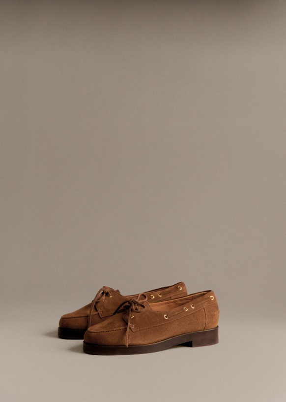 Caroline Loafers - Glossy Chocolate - Bovine leather - Sézane